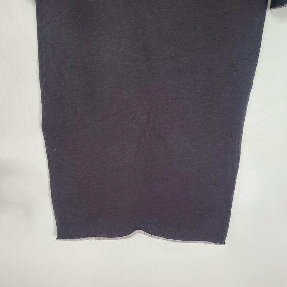 Frank & Eileen Isabelle Funnel Neck Midi Dress Triple Fleece Gray Size Small - Picture 5 of 9